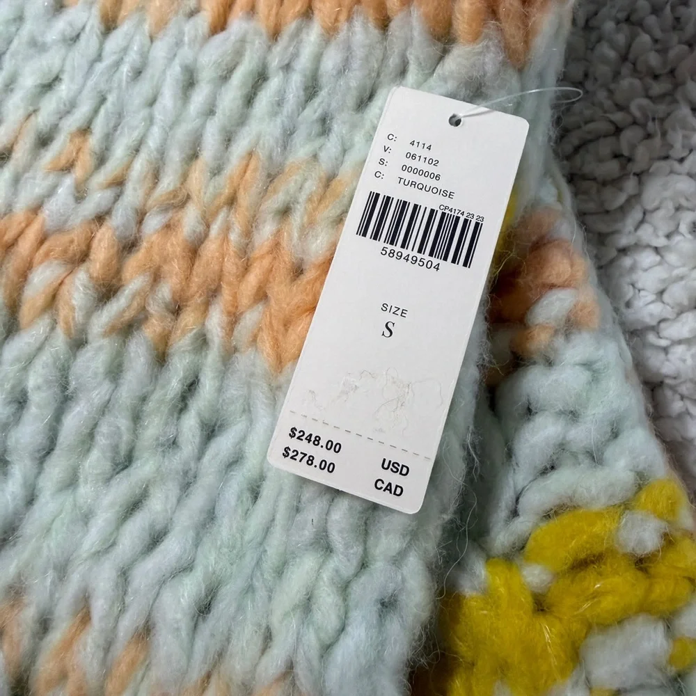 Anthropologie Oversized Jojo Cable-Knit Sweater